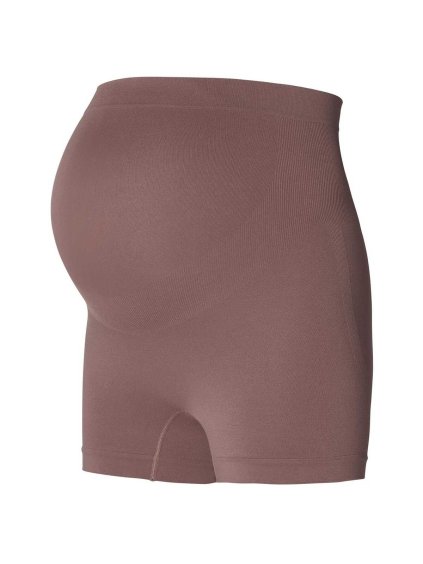 krátké těhotenské legíny hnědé deep taupe