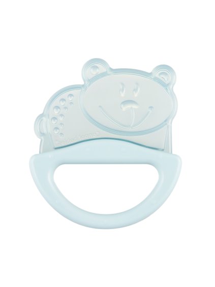 Canpol babies Kousátko s chrastítkem modrý medvídek