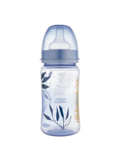 Canpol babies Antikoliková lahev EasyStart GOLD 240 ml modrá