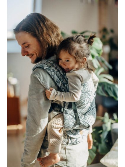 Ergonomické nosítko LennyLamb zadní nošení