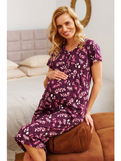 long patterned nightdress