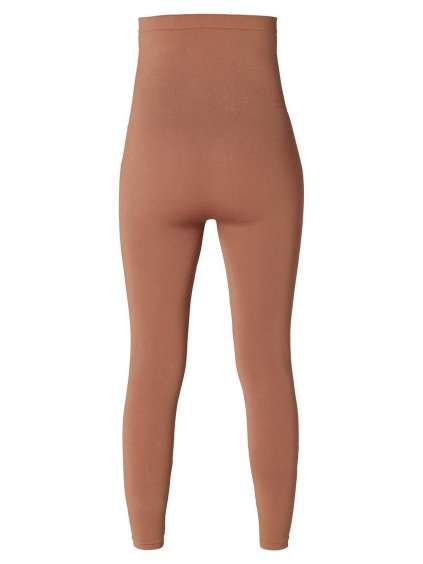 těhotenské bezešvé legíny noppies hnědé hazel