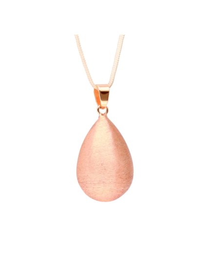 Těhotenská rolnička DROP SHAPE Rose Gold