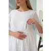 Bílé kojicí šaty