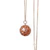 Těhotenská rolnička HEARTCAGE Rose Gold