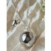 Těhotenská rolnička HEARTBEAT Silver