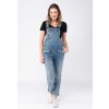 těhotenské lacláče světle modré džínové