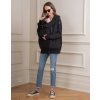 Těhotenská a nosící mikina černá
