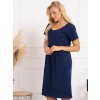 Těhotenská a kojící košile tmavě modrá