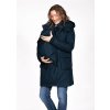Zimní těhotenská bunda 3v1 tmavě modrá