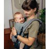 Ergonomické nosítko LITTLE HERRINGBONE OMBRE GREY LennyLamb