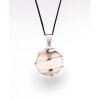 Těhotenská bola Twist Rhodium Rose Gold