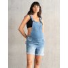 Těhotensmkoé lacláče džínové šortky Seraphine