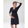těhotenské šaty černé elegantní