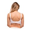 kojicí podprsenka push up bílá zapínání
