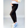 těhotenské tepláky černé joggers