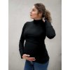 těhotenský svetr černý 3v1