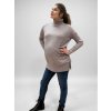těhotenský svetr cecelia taupe melange
