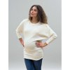 těhotenský svetr bíly ecru jamila 3v1