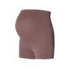 krátké těhotenské legíny hnědé deep taupe