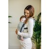 Ergonomické nosítko pro miminka LennyLamb šedé bavlněné
