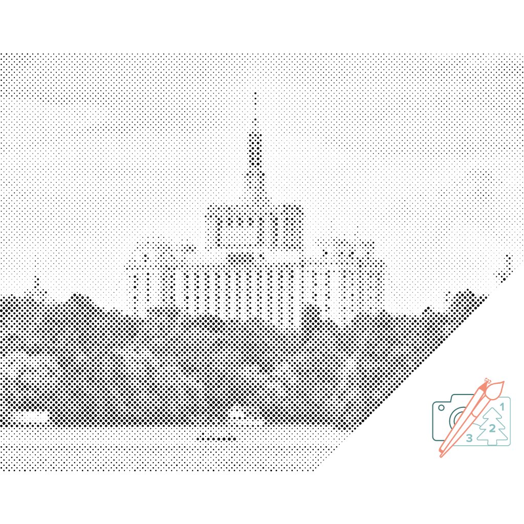 Punktmalerei - Bukarest