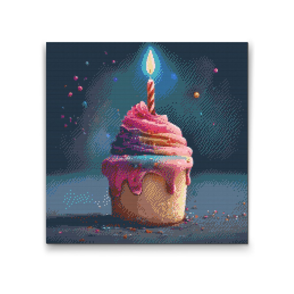 Diamond Painting - Der erste Geburtstag