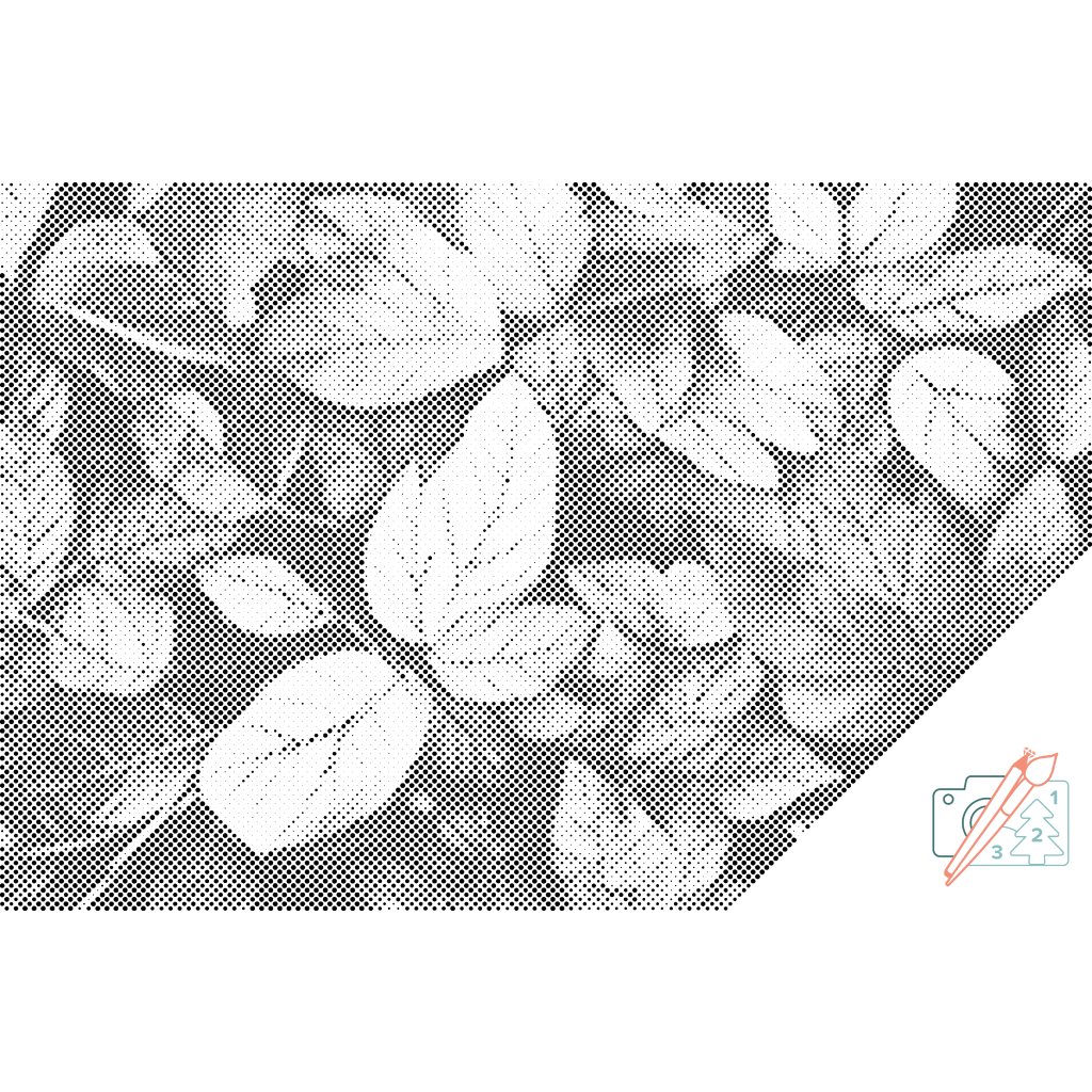 Punktmalerei - Farbenfroher Herbst