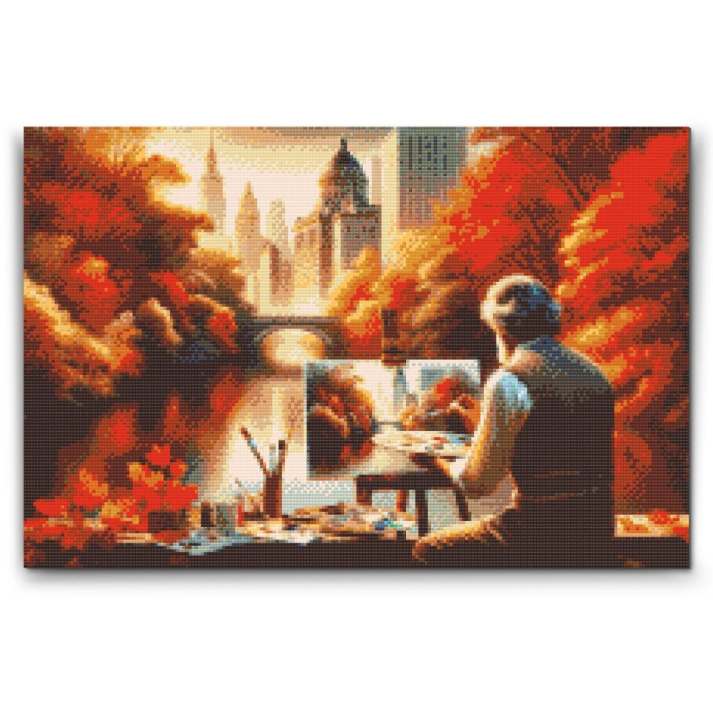 M2_Diamond_painting_-_Die_Zeit_nähert_sich_dem_Sonnenuntergang