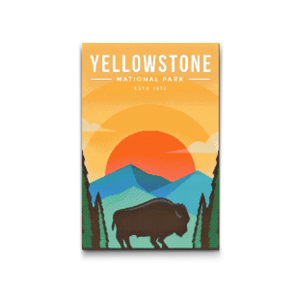 M2_Diamond_painting_-_Nationalpark_–_Yellowstone