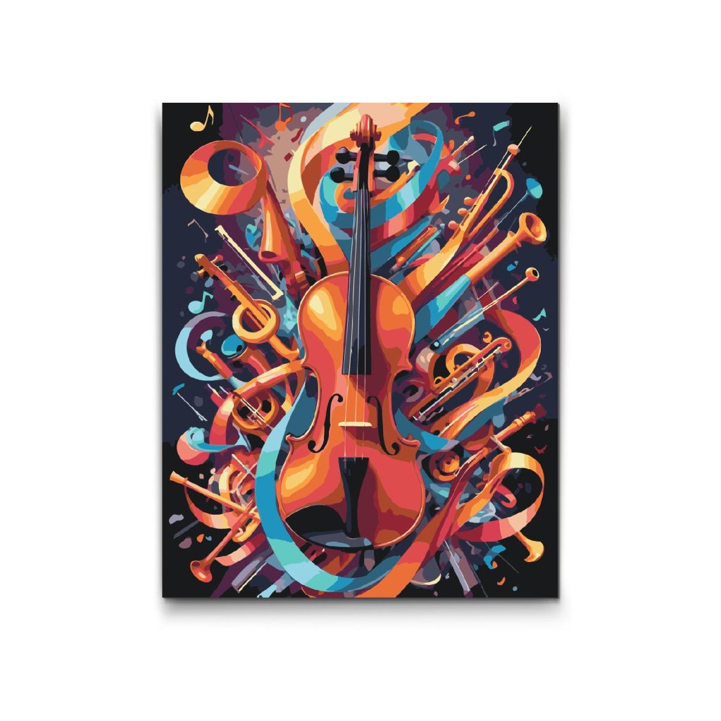 M2_Malen_nach_Zahlen_-_Abstrakte_Violine