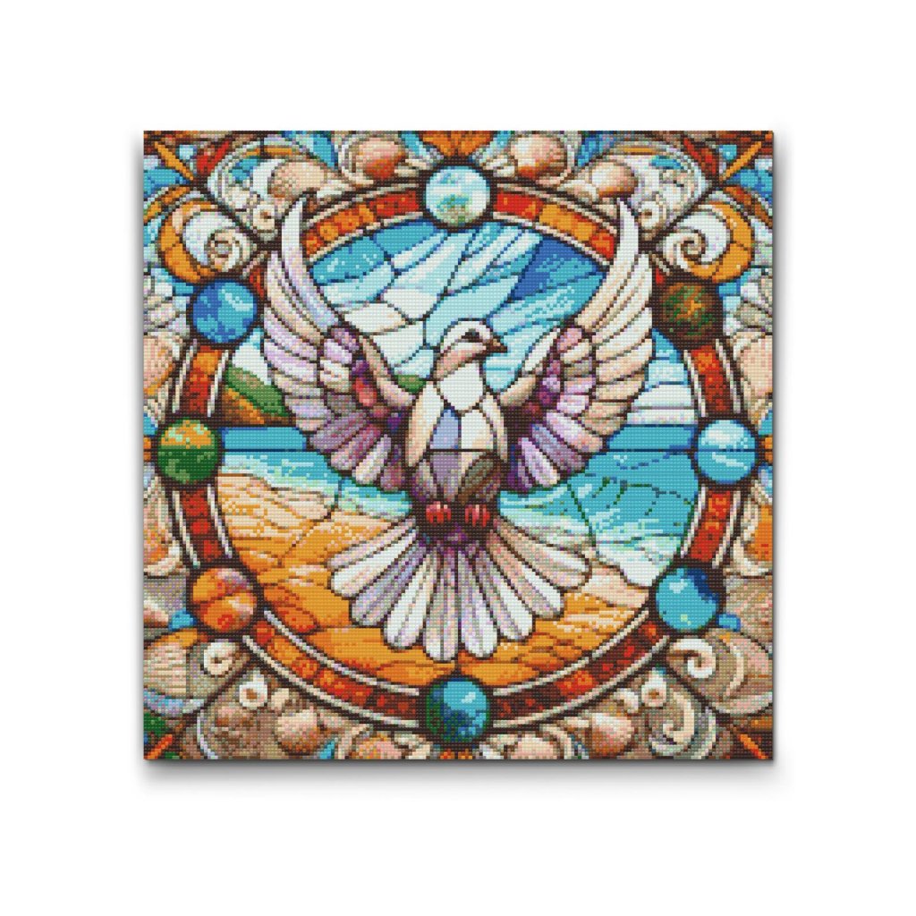 M2_Diamond_painting_-_Taube_aus_Buntglas
