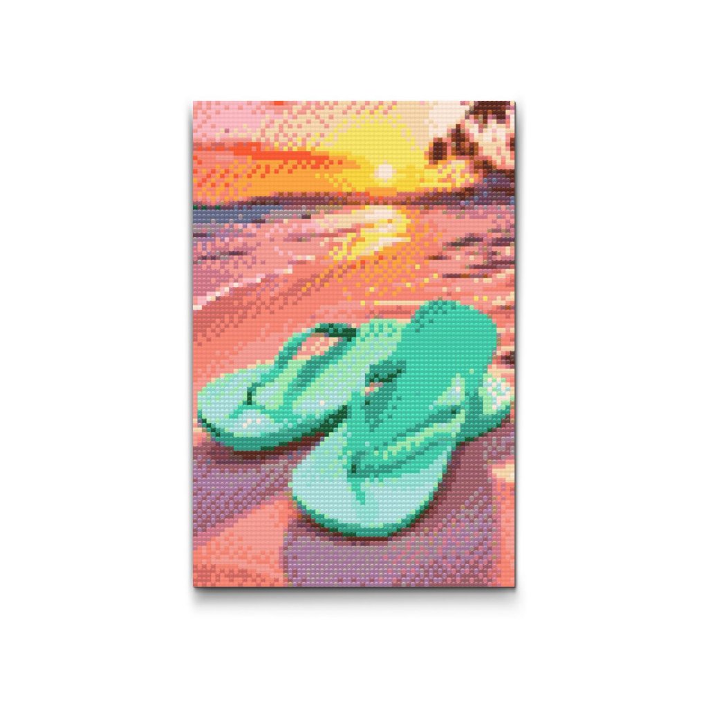 M2_Diamond_painting_-_Flip-Flops_am_Strand