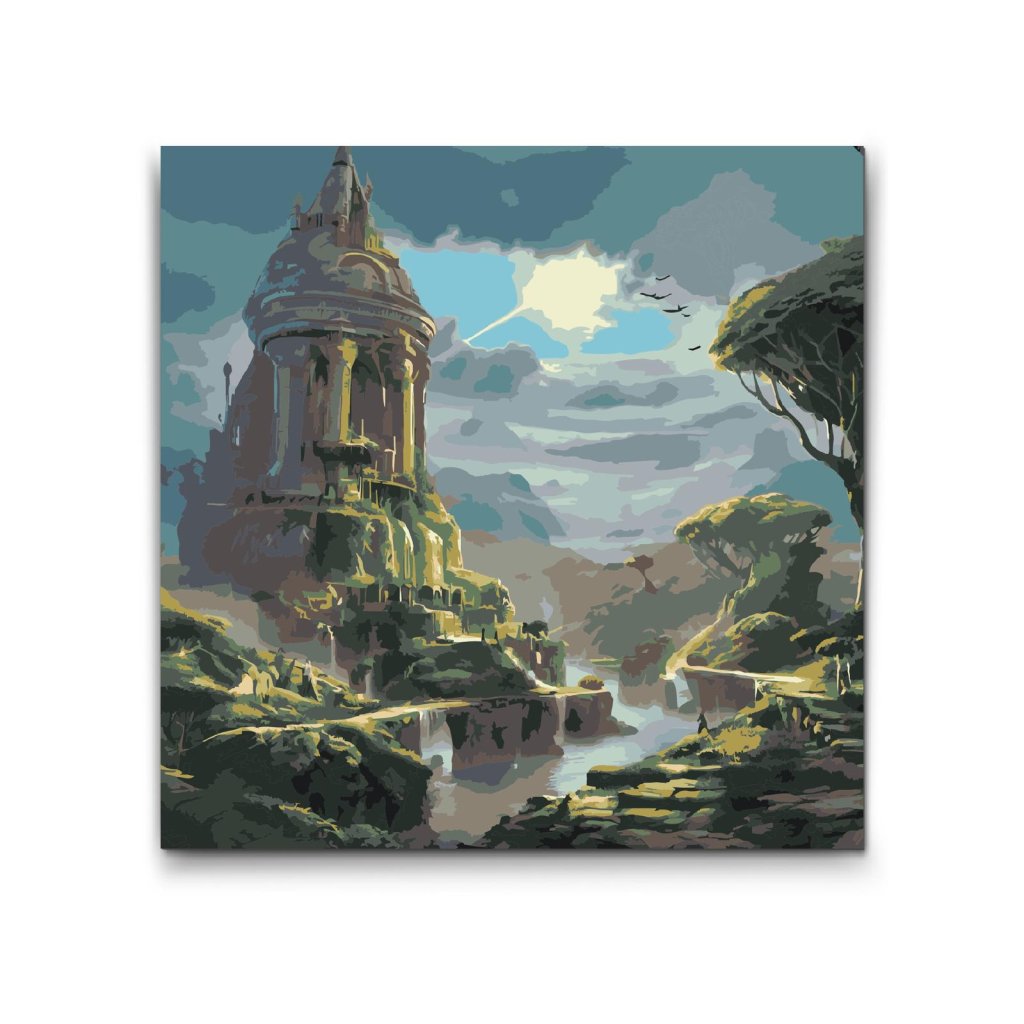 M2_Malen_nach_Zahlen_-_Verfallenes_Schloss