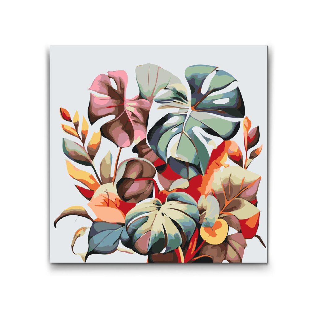 M2_Malen_nach_Zahlen_-_Monstera_in_Aquarelltönen