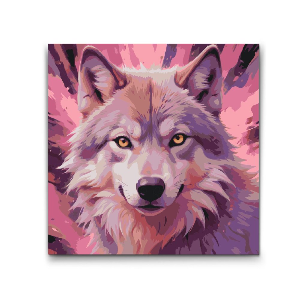 M2_Malen_nach_Zahlen_-_Wolf_in_Rosatönen