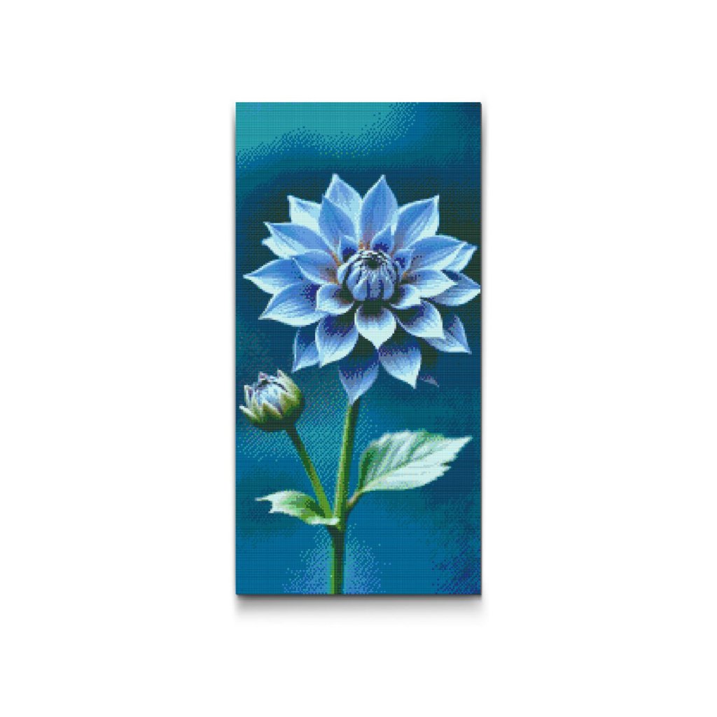 M2_Diamond_painting_-_Blume_in_Blau