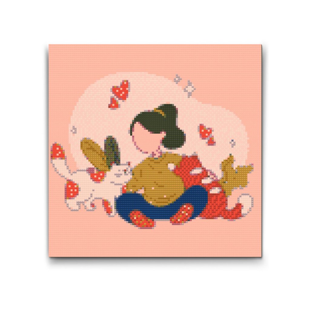 M2_Diamond_painting_-_Illustration_-_Liebe_zu_Katzen