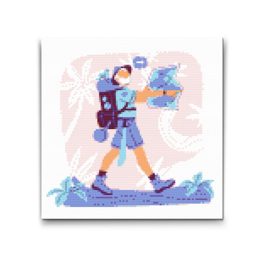 M2_Diamond_painting_-_Illustration_-_Wandern