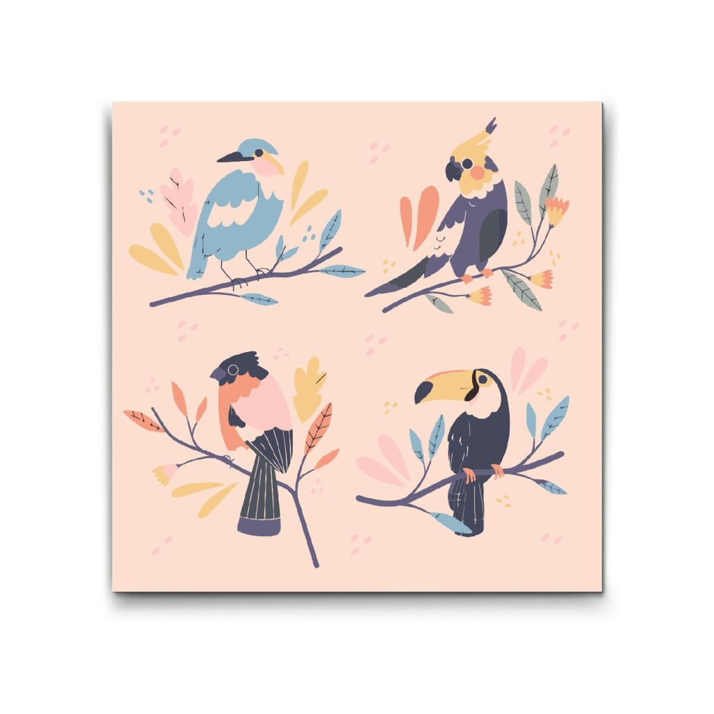 M2_Malen_nach_Zahlen_-_Illustration_-_Papageien