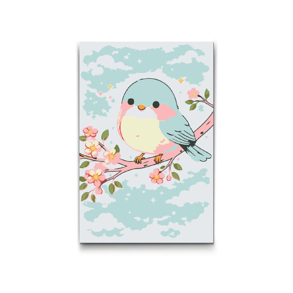 Malen_nach_Zahlen_Vogel_im_Fruhling_M2