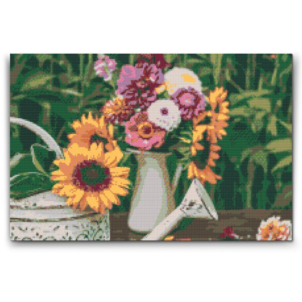 Diamond_Painting_Sonnenblume_in_einer_Kappe_M2