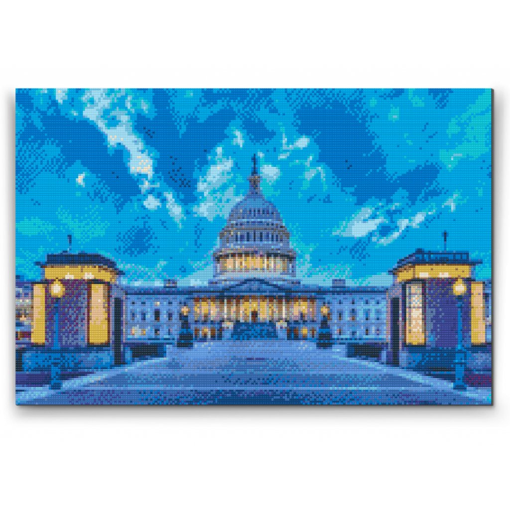 Diamond painting - Washington DC - Capitol