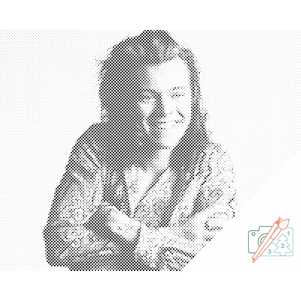 Punktmalerei - Harry Styles