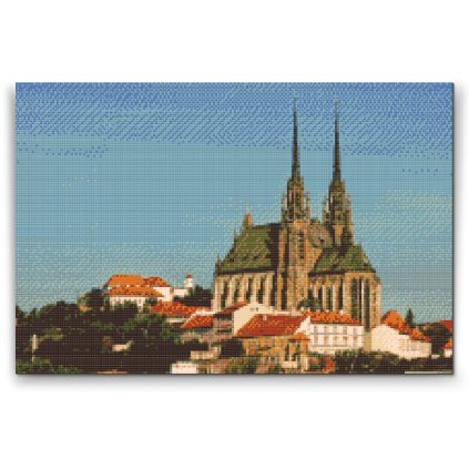 Diamond Painting - Petrov-Kathedrale - Brno