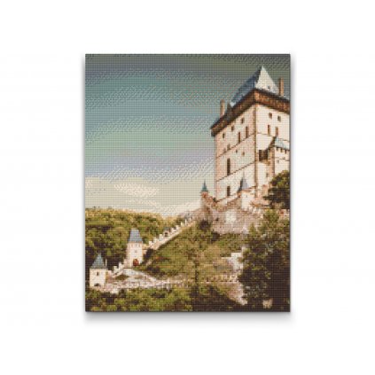 Diamond Painting - Burg Karlštejn 2