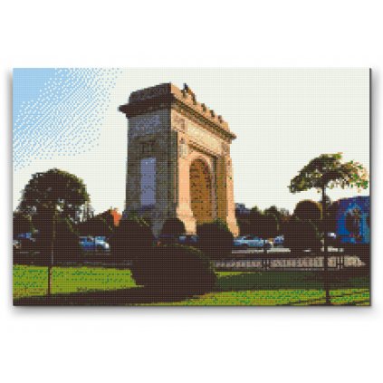 Diamond Painting - Arc de Triomphe, Bukarest