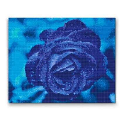 Diamond Painting - Blaue Rose