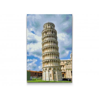 Diamond Painting - Der Schiefe Turm von Pisa