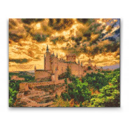 Diamond Painting - Schloss Alcázar, Segovia